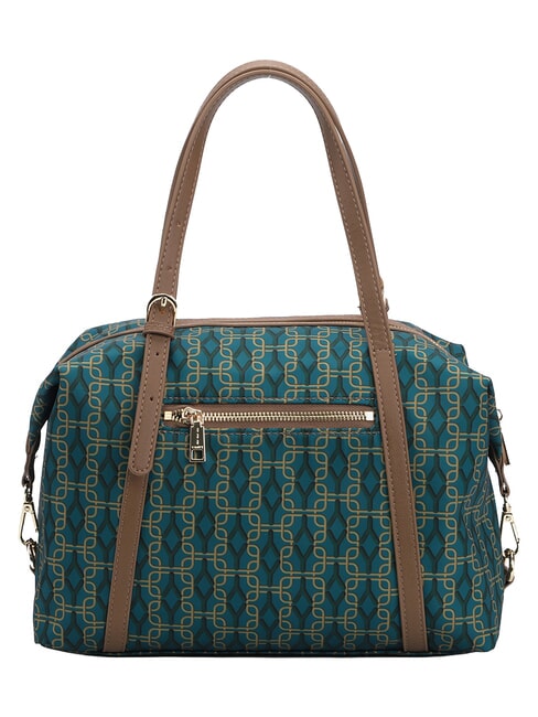 AUDREY Schultertasche mit Allover-Logo Bleistift - Damentaschen