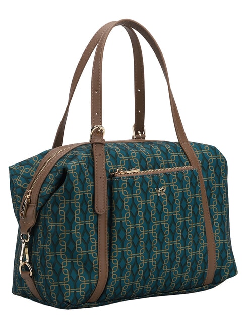AUDREY Schultertasche mit Allover-Logo Bleistift - Damentaschen