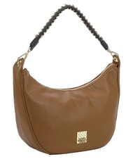 YNOT RACHEL Gro&szlig;e halbmondf&ouml;rmige Tasche mit Schultergurt br&auml;unen - Damentaschen - 2