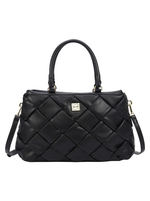 LADY M Handtasche mit Schulterriemen SCHWARZ - Damentaschen
