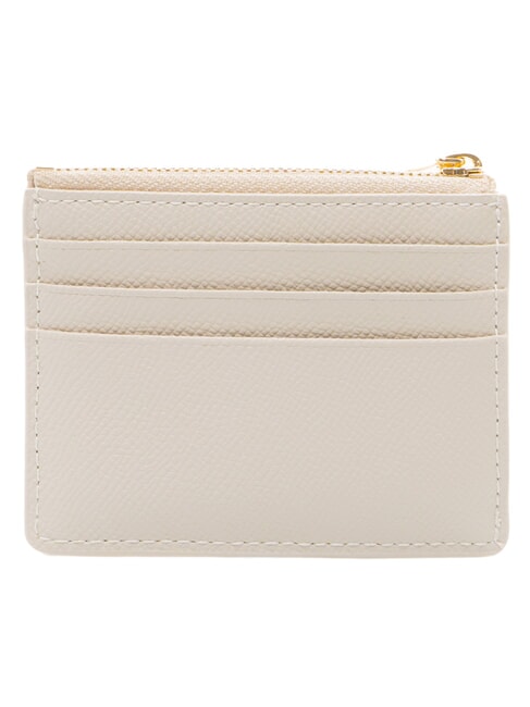 GARDENIA Flaches Kartenetui aus Leder Perle - Brieftaschen Damen