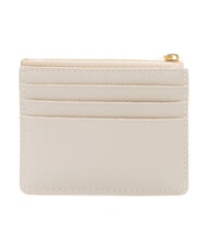 FURLA GARDENIA Flaches Kartenetui aus Leder Perle - Brieftaschen Damen - 3