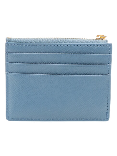 GARDENIA Flaches Kartenetui aus Leder Denim - Brieftaschen Damen