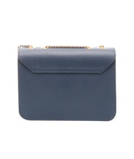 FURLA BELLA  Mini-Umh&auml;ngetasche aus Leder Tintenblau - Damentaschen - 4