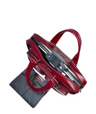 PIQUADRO Ordner BLUE SQUARE, aus Leder, 14 "PC-Halter ROT - Arbeitstaschen - 3