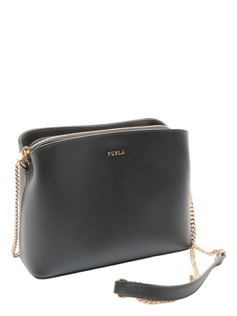 TESSA Mini-Schultertasche Schwarz - Damentaschen