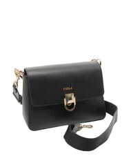 FURLA CIRCE Schultertasche, Leder Schwarz - Damentaschen - 2