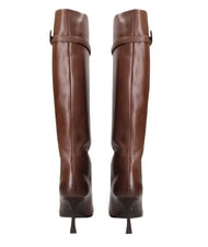 MARC ELLIS ME25 Hoher Stiefel aus Leder, 9 cm Absatz - Damenschuhe
