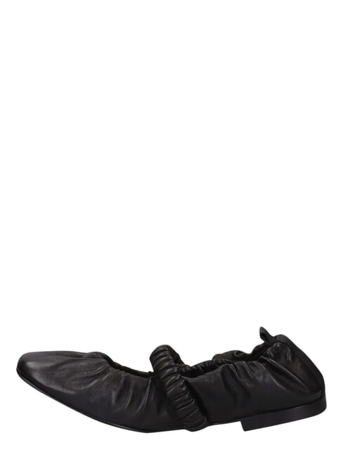 ME25 Lederballerinas Schwarz - Damenschuhe