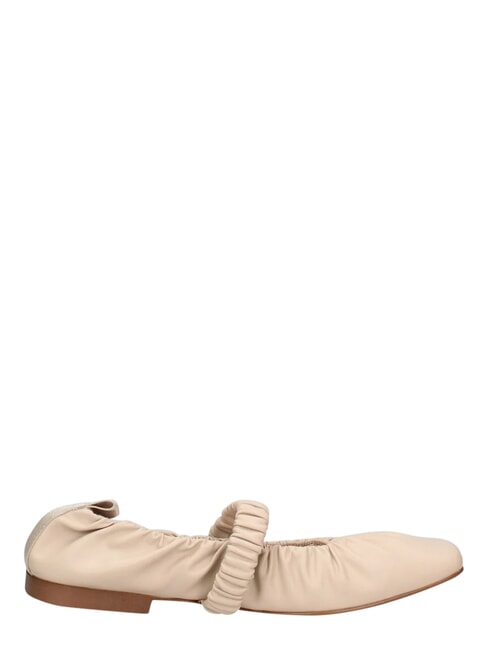 ME25 Lederballerinas Milch - Damenschuhe