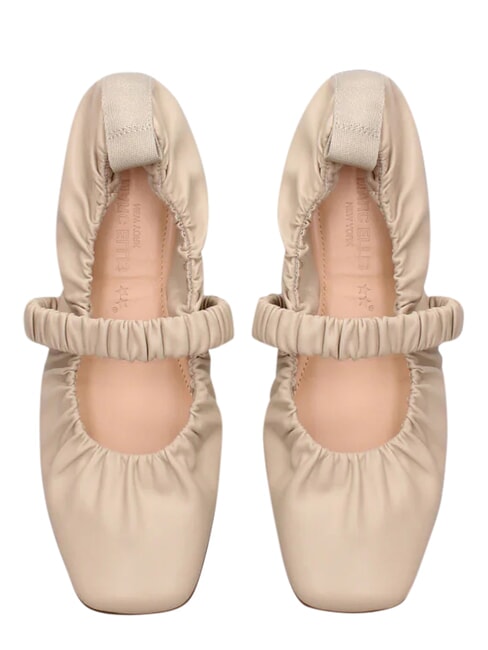 ME25 Lederballerinas Milch - Damenschuhe