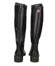 MARC ELLIS ME25 Hoher Stiefel, 4,5 cm Absatz, aus Leder Schwarz - Damenschuhe - 2