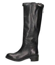 MARC ELLIS ME25 Hoher Stiefel, 4,5 cm Absatz, aus Leder Schwarz - Damenschuhe - 3