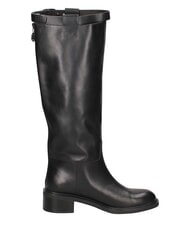 MARC ELLIS ME25 Hoher Stiefel, 4,5 cm Absatz, aus Leder Schwarz - Damenschuhe - 4