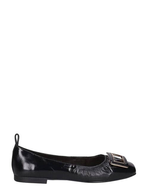 ME25 Lederballerinas Schwarz - Damenschuhe
