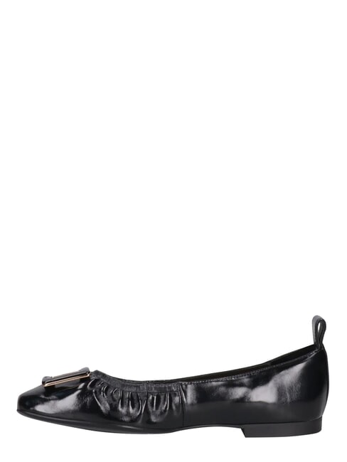 ME25 Lederballerinas Schwarz - Damenschuhe