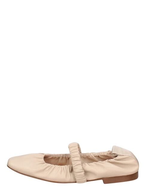 ME25 Lederballerinas Milch - Damenschuhe