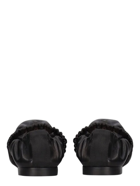 ME25 Lederballerinas Schwarz - Damenschuhe