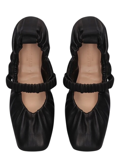 ME25 Lederballerinas Schwarz - Damenschuhe