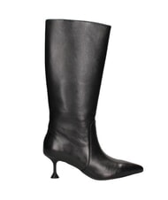 MARC ELLIS ME25 Hoher Stiefel, 6,5 cm Absatz, aus Leder Schwarz - Damenschuhe - 3