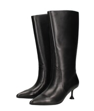 MARC ELLIS ME25 Hoher Stiefel, 6,5 cm Absatz, aus Leder Schwarz - Damenschuhe - 4