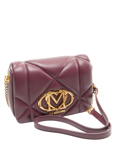 EMBOSSED Mini-Schultertasche Wein - Damentaschen
