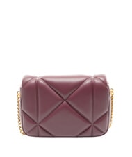 LOVE MOSCHINO EMBOSSED Mini-Schultertasche Wein - Damentaschen - 4
