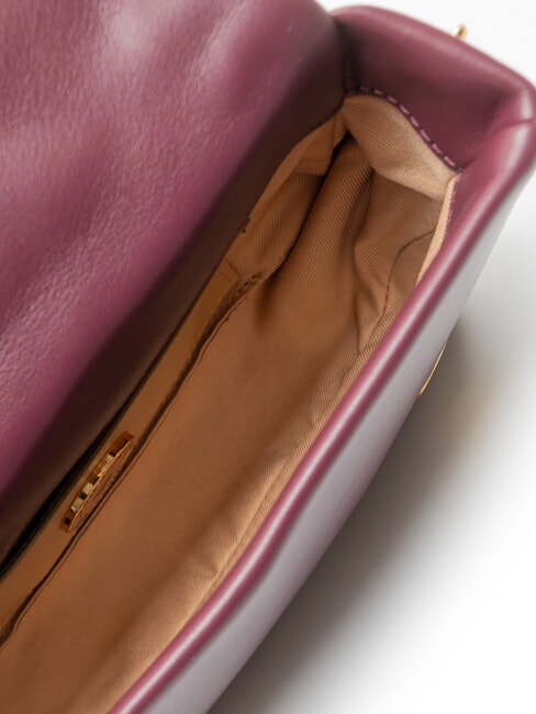 EMBOSSED Mini-Schultertasche Wein - Damentaschen
