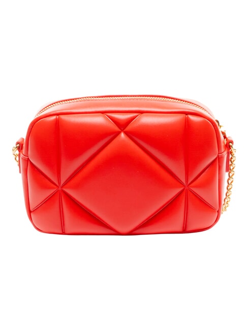 EMBOSSED Mini-Schultertasche ROT - Damentaschen
