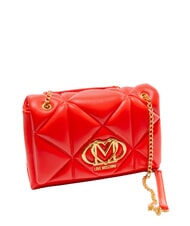 LOVE MOSCHINO EMBOSSED Schultertasche / Umh&auml;ngetasche ROT - Damentaschen - 2