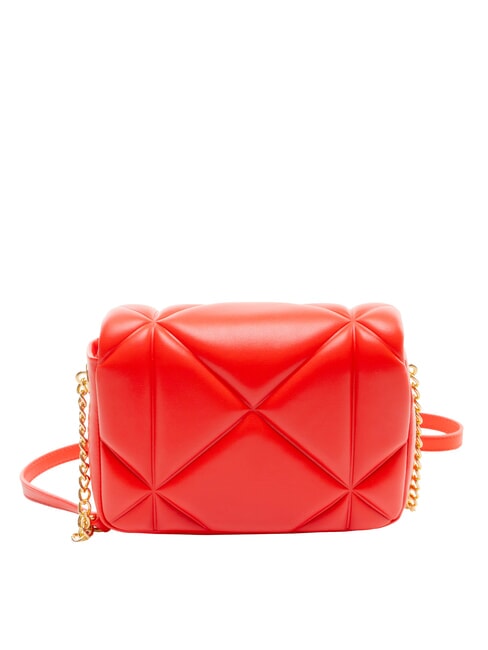 EMBOSSED Mini-Schultertasche ROT - Damentaschen