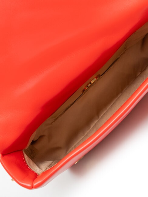 EMBOSSED Mini-Schultertasche ROT - Damentaschen