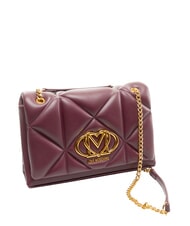LOVE MOSCHINO EMBOSSED Schultertasche / Umh&auml;ngetasche Wein - Damentaschen - 2