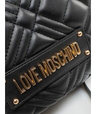 LOVE MOSCHINO QUILTED Umh&auml;ngetasche Schwarz - Damentaschen - 3