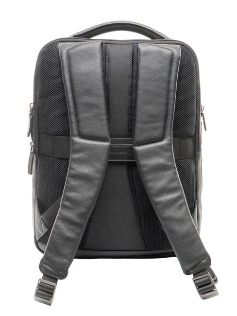 AKRON Lederrucksack Schwarz - PC-Rucks&auml;cke