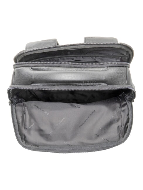 AKRON Lederrucksack Schwarz - PC-Rucks&auml;cke