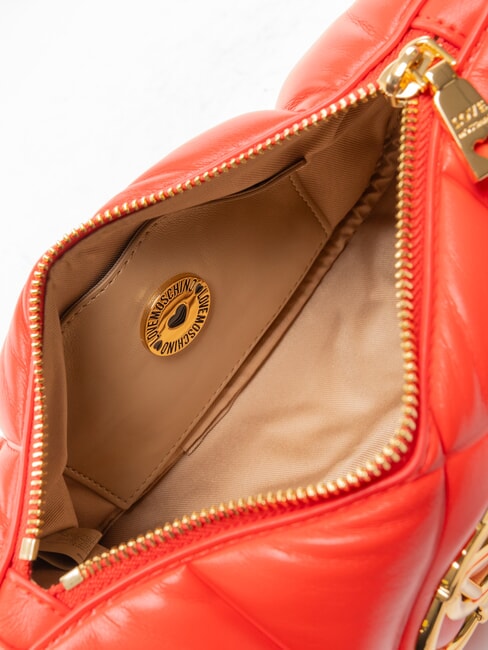 EMBOSSED Schultertasche, doppelt tragbar ROT - Damentaschen