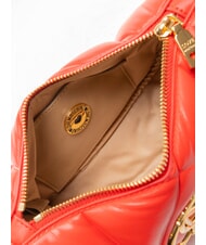 LOVE MOSCHINO EMBOSSED Schultertasche, doppelt tragbar ROT - Damentaschen - 5