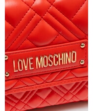 LOVE MOSCHINO QUILTED Umh&auml;ngetasche ROT - Damentaschen - 3