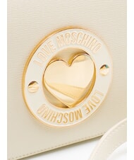 LOVE MOSCHINO CUPID Mini-Umh&auml;ngetasche Elfenbein - Damentaschen - 3