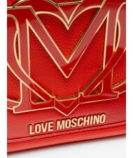 LOVE MOSCHINO LOGO  Mini-Umh&auml;ngetasche ROT - Damentaschen - 3