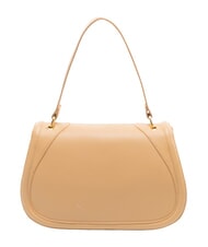 LOVE MOSCHINO LOGO Schultertasche mit Schultergurt Beige - Damentaschen - 3