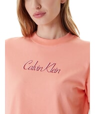 CALVIN KLEIN 20S CLASSIC LOGO Kurzarm-T-Shirt orange - T-Shirts und Tops f&uuml;r Damen - 4
