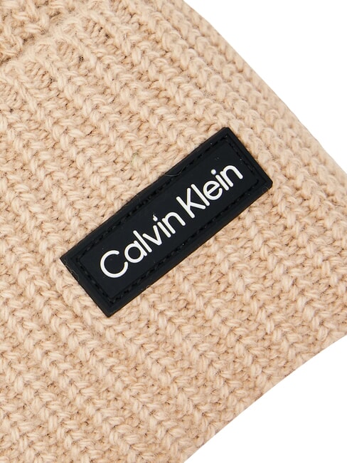 ESSENTIAL PATCH Wollmischm&uuml;tze Beige - M&uuml;tzen/H&uuml;te