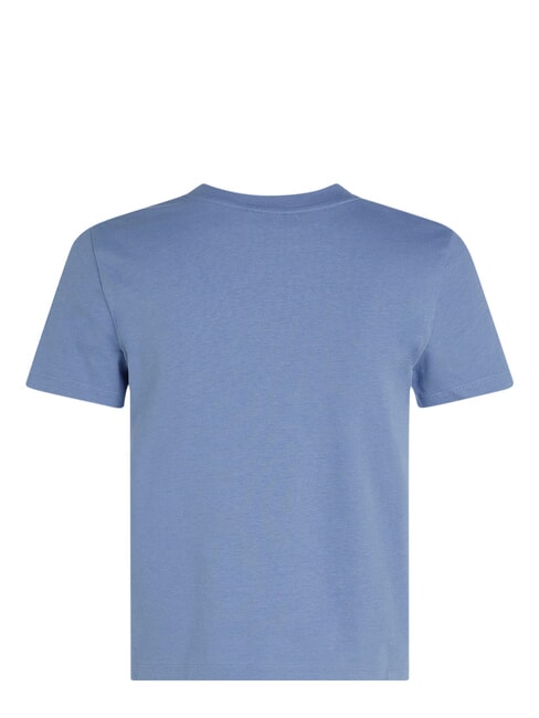 PLACED INSTITUTIONAL Kurzarm-T-Shirt Blau - T-Shirts und Tops f&uuml;r Damen