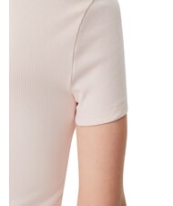 CALVIN KLEIN WOVEN LABEL Kurzarm-T-Shirt Rosa - T-Shirts und Tops f&uuml;r Damen - 5