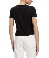 CALVIN KLEIN PLACED INSTITUTIONAL Kurzarm-T-Shirt Schwarz - T-Shirts und Tops f&uuml;r Damen - 2