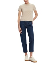 CALVIN KLEIN PLACED INSTITUTIONAL Kurzarm-T-Shirt grau - T-Shirts und Tops f&uuml;r Damen - 4