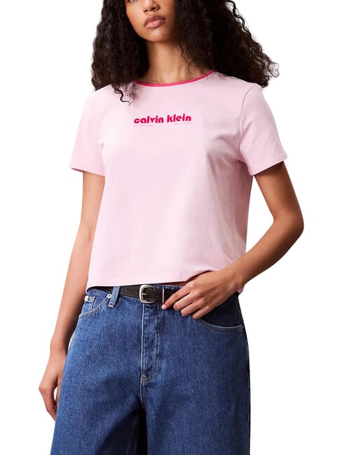 SS RETRO LOGO GRAPHI Kurzarm-T-Shirt Rosa - T-Shirts und Tops f&uuml;r Damen