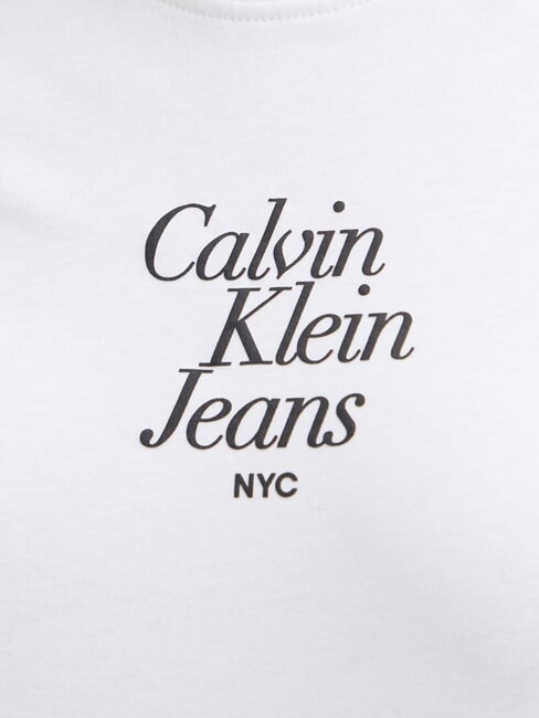 FONT GRAPHIC REGULAR Kurzarm-T-Shirt Wei&szlig; - T-Shirts und Tops f&uuml;r Damen